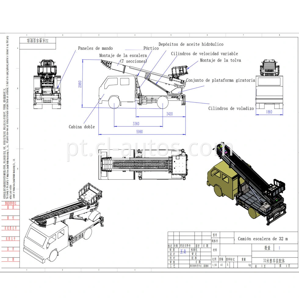 Ladder Lift Truck 04